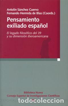Libros: PENSAMIENTO EXILIADO ESPA&Ntilde;OL - SANCHEZ
