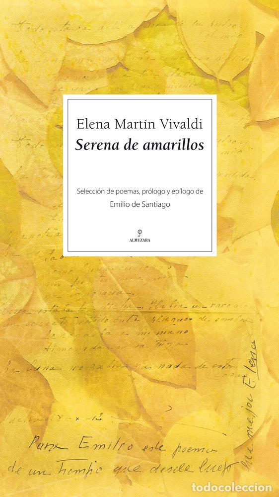 Libros: SERENA DE AMARILLOS - MARTIN VIVALDI, ELENA