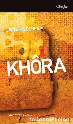 Libros: KHORA - DERRIDA, JACQUES