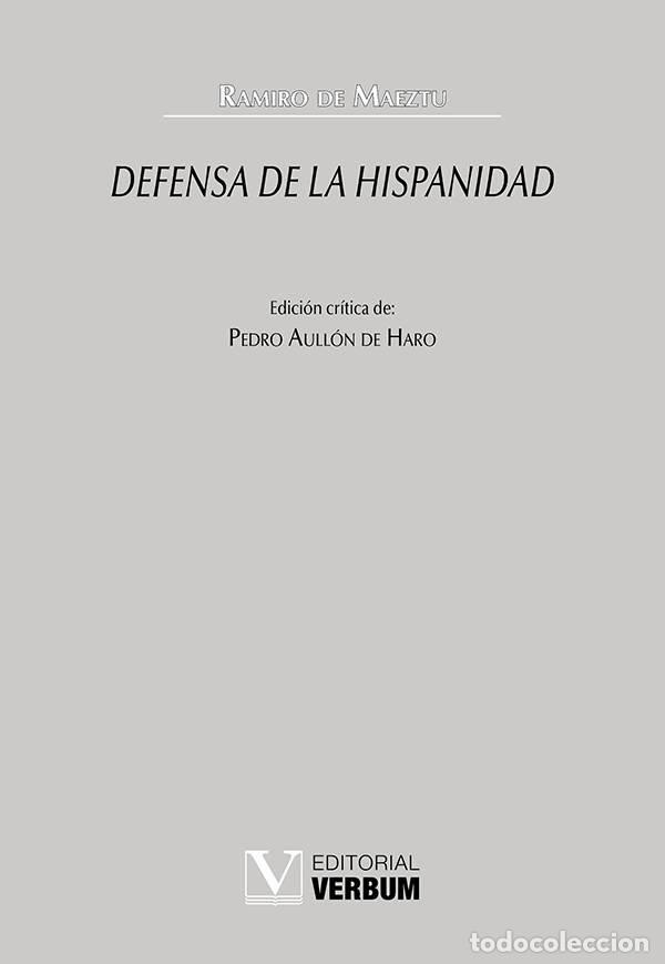 Libros: DEFENSA DE LA HISPANIDAD - DE MAEZTU, RAMIRO