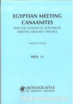 Libros: EGYPTIAN MEETING CANAANITES - MORENZ, LUDWIG D.