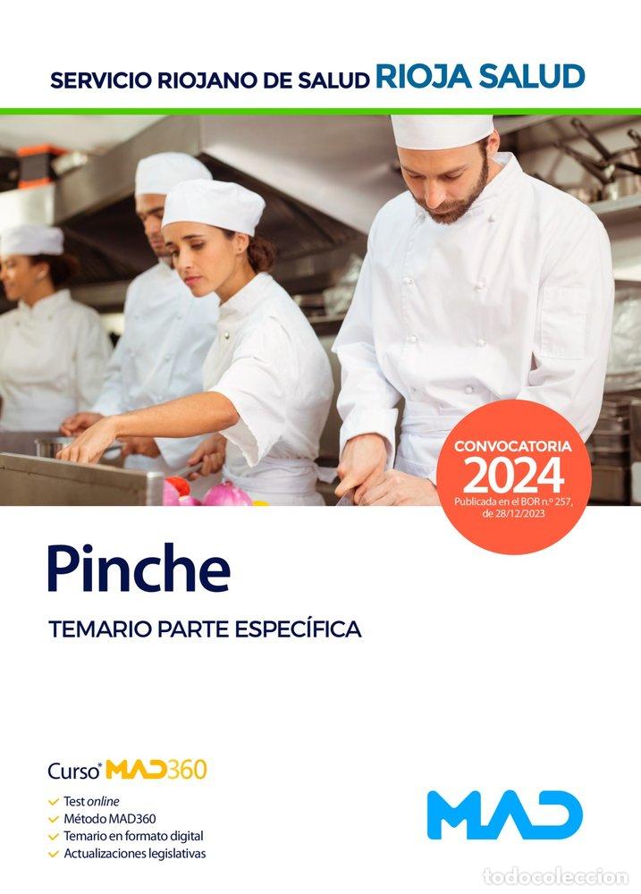 Libros: PINCHE TEMARIO PARTE ESPECIFICA SERVICIO RIOJANO SALUD - AA.VV