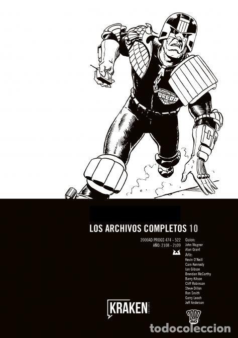 Libros: JUEZ DREDD LOS ARCHIVOS COMPLETOS 10 - GRANT