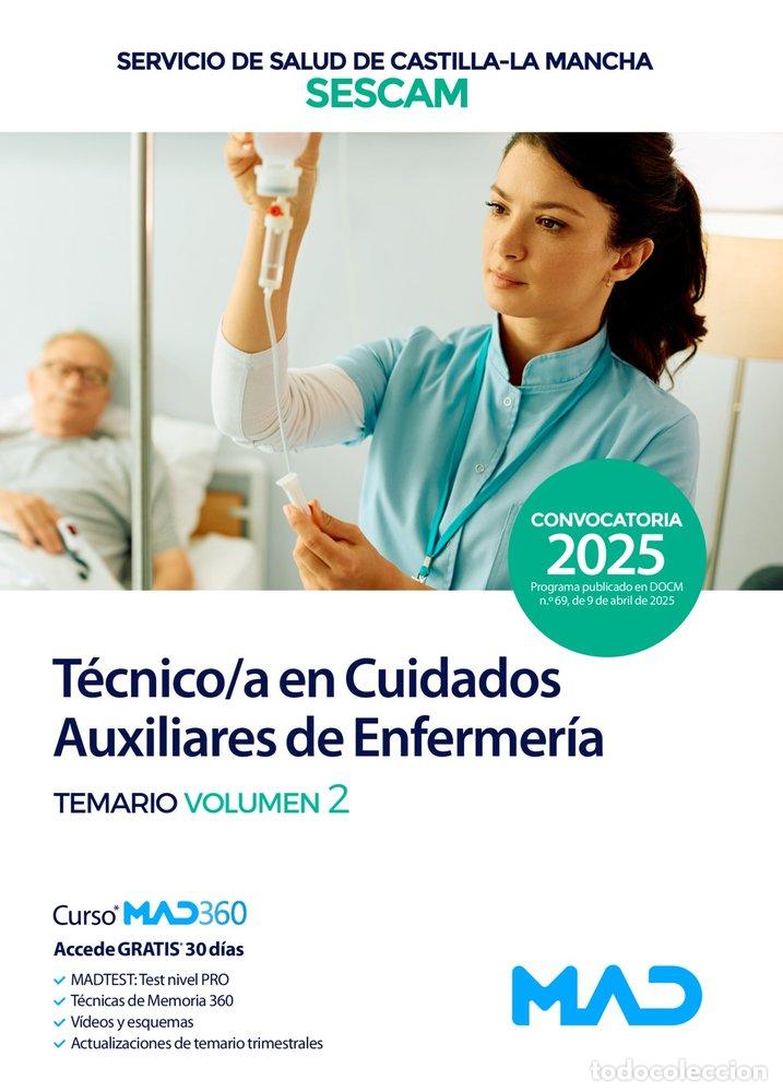 Libros: TECNICO/A CUIDADO AUXILIAR ENFERMERIA TEMARIO 2 CASTILLA L - AA.VV