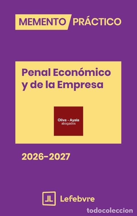Libros: MEMENTO PRACTICO PENAL Y ECONOMICO DE LA EMPRESA 2026 2027 - AA.VV