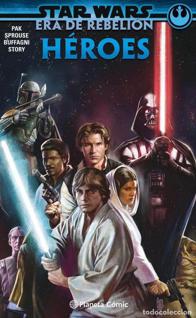 books: STAR WARS ERA DE LA REBELION HEROES - AA. VV.