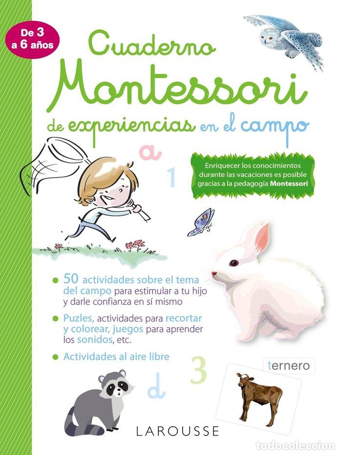 Livros: CUADERNO MONTESORI DE EXPERIENCIAS EN EL CAMPO - AA.VV