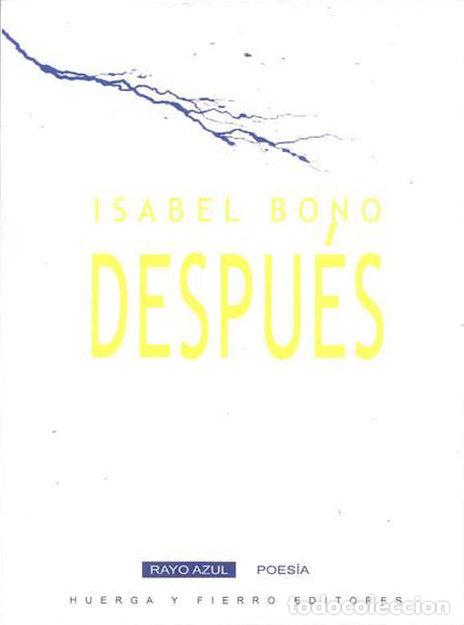 Libri: DESPUES - ISABEL BONO