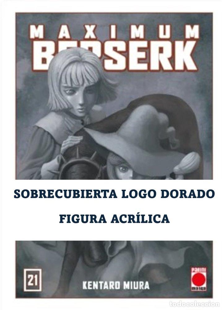 B&uuml;cher: MAXIMUM BERSERK 21 (SOBRECUBIERTA ALTERNATIVA + FIGURA) - KENTARO MIURA