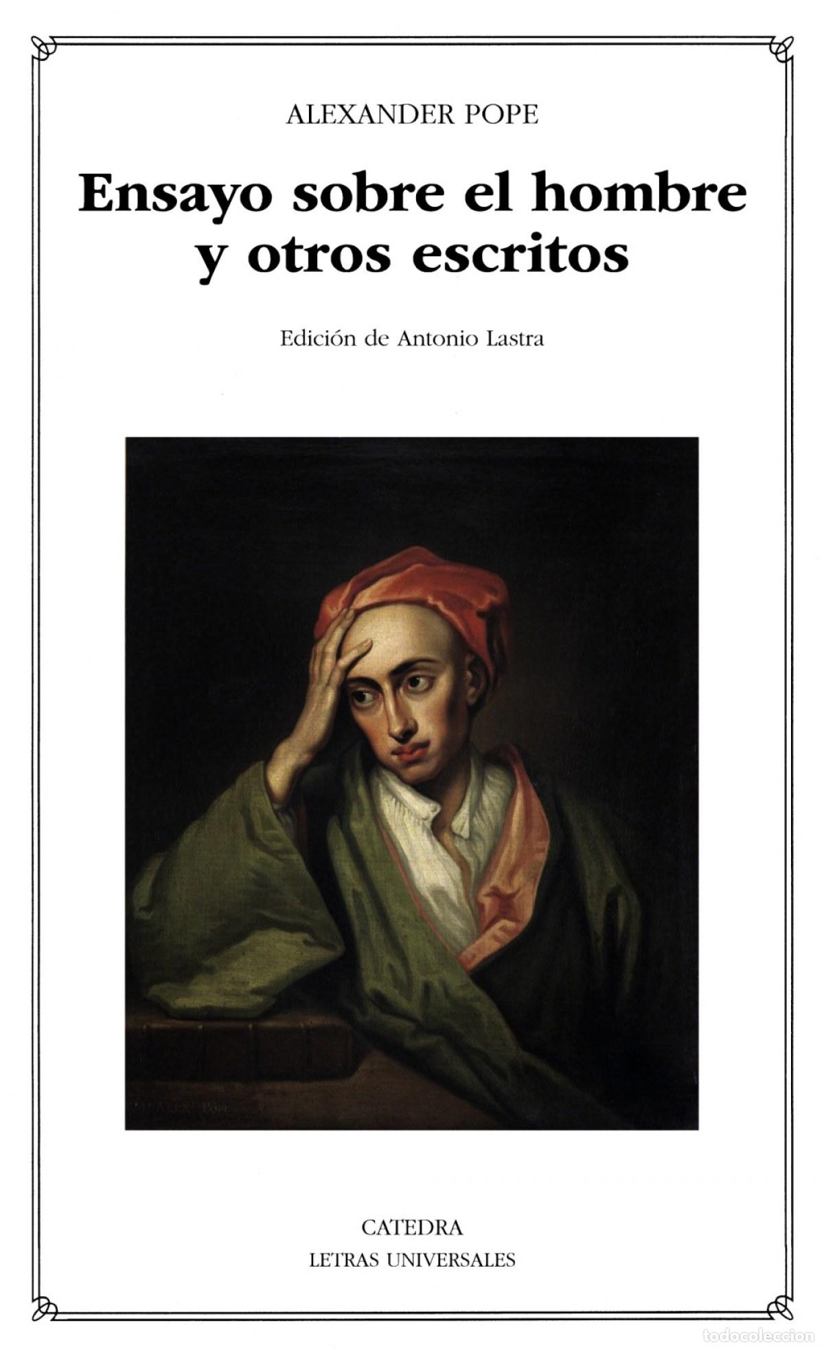 Libros: ENSAYO SOBRE EL HOMBRE Y OTROS ESCRITOS - Pope, Alexander