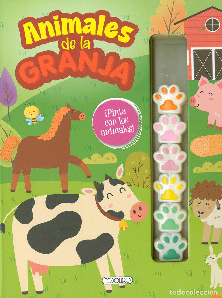 Libros: ANIMALES DE LA GRANJA CON ROTULADORES - AA.VV