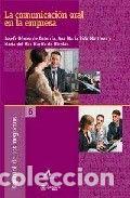 Livros: COMUNICACION ORAL EN LA EMPRESA,LA - GOMEZ DE ENTERRIA, JOSEFA