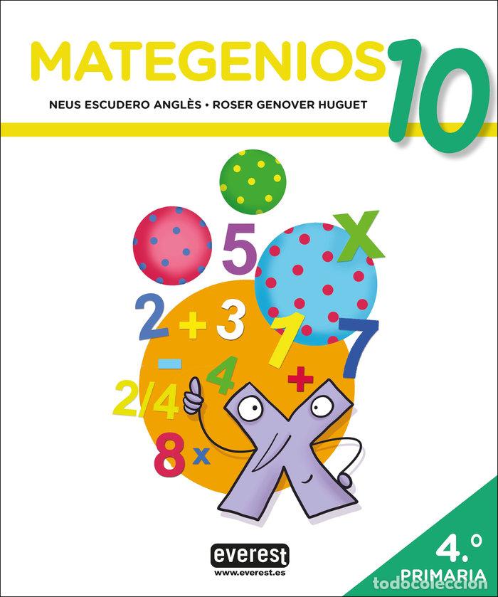 Libros: MATEGENIOS 10 - ESCUDERO ANGL&Ocirc;S, NEUS