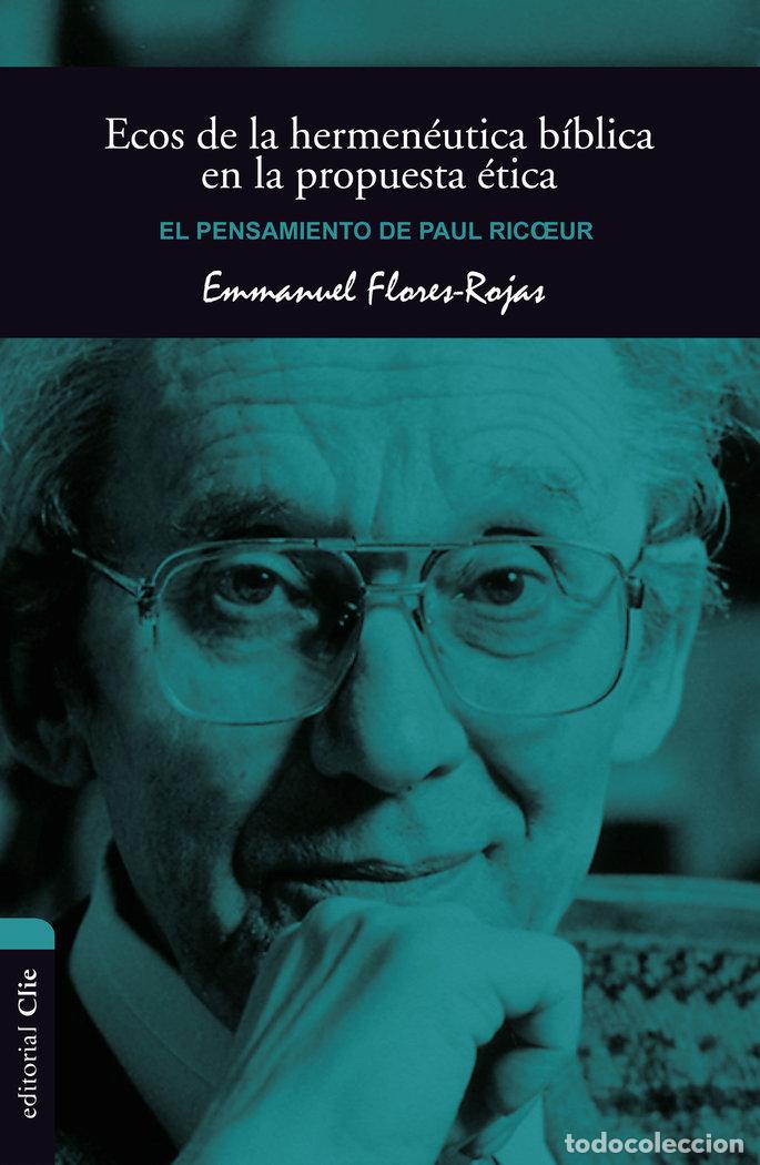 Libros: EL PENSAMIENTO DE PAUL RICOEUR - FLORES ROJAS, EMMANUEL