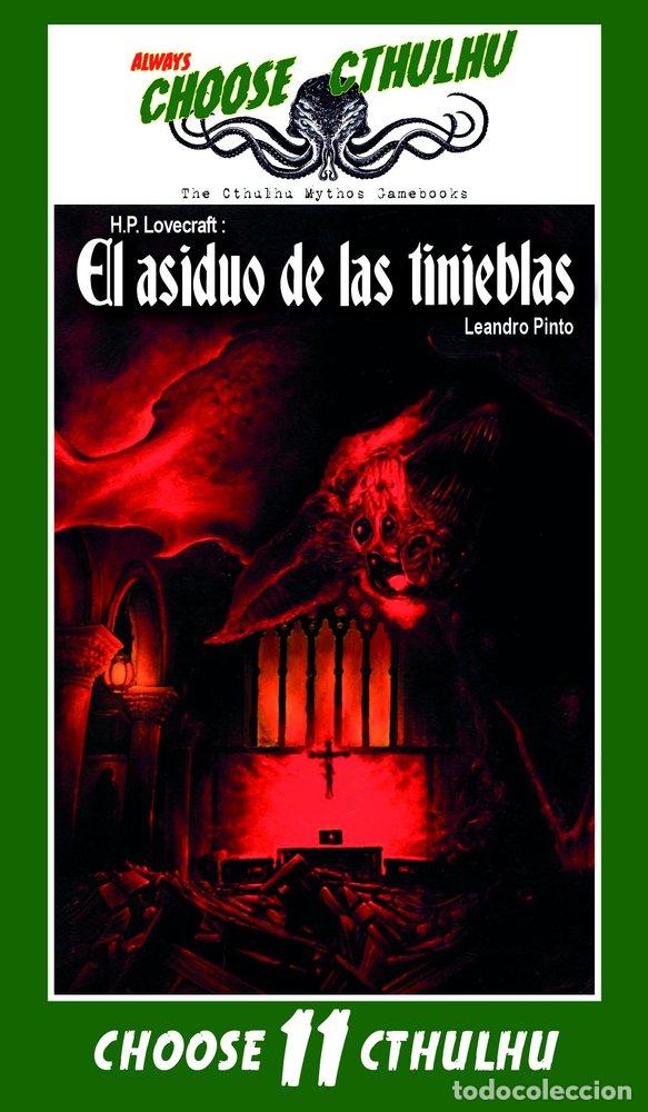 Libros: CHOOSE CTHULHU 11 EL ASIDUO DE LAS TINIEBLAS - EDWARD T RIKER