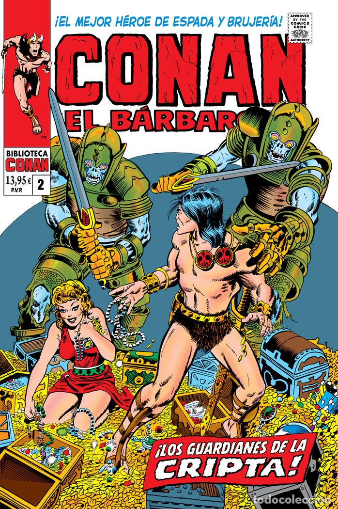 Libros: CONAN EL BARBARO 2 1971 - ROY THOMAS