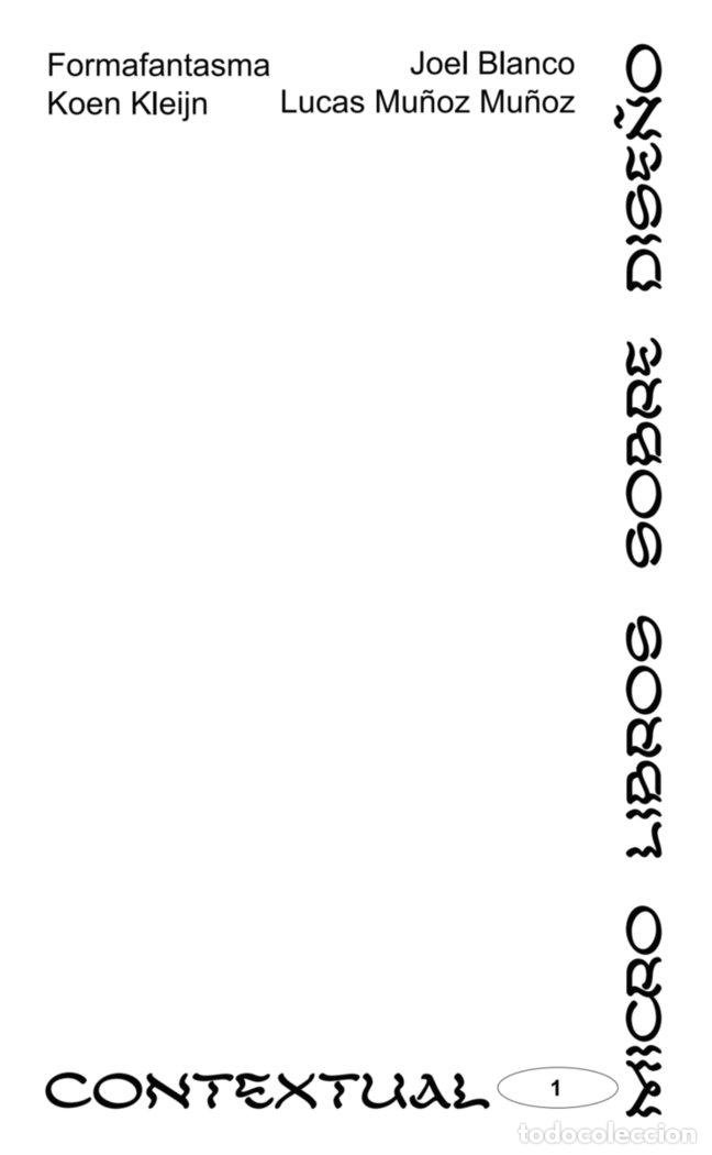 Libros: CONTEXTUAL - KLEJIN, KOEN