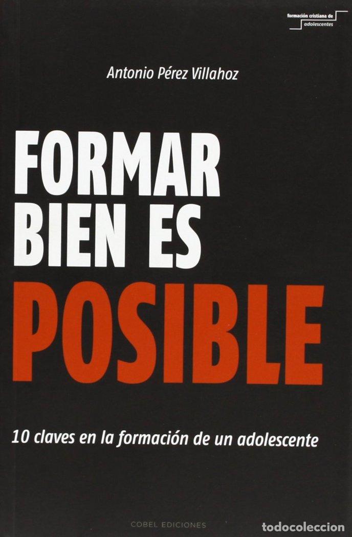 Libros: FORMAR BIEN ES POSIBLE. 10 CLAVES EN LA FORMACION DE UN ADOL - PEREZ VILLAHOZ, ANTONIO