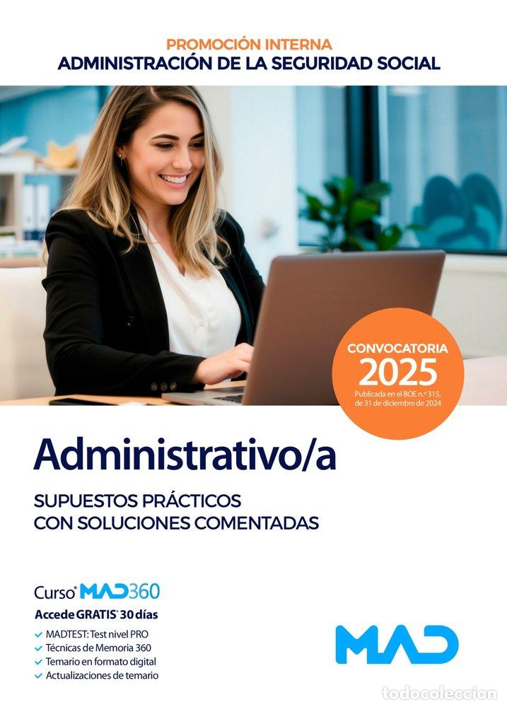 Libros: ADMINISTRATIVO/A SEGURIDAD SOCIAL PROMOCION INTERNA SUPUEST - AA.VV