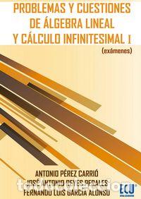 Libros: PROBLEMAS Y CUESTIONES DE ALGEBRA LINEAL Y CALCULO INFINITES - PEREZ CARRIO, ANTONIO