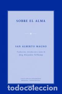 Libros: SOBRE EL ALMA SAN ALBERTO MAGNO - TELLKAMP