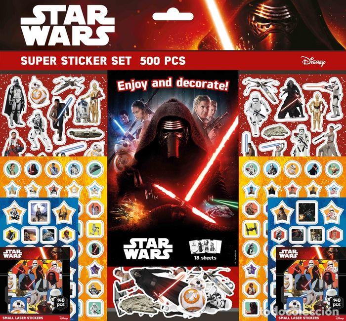 Libros: SUPER SET DE PEGATINAS DE STAR WARS - AA.VV