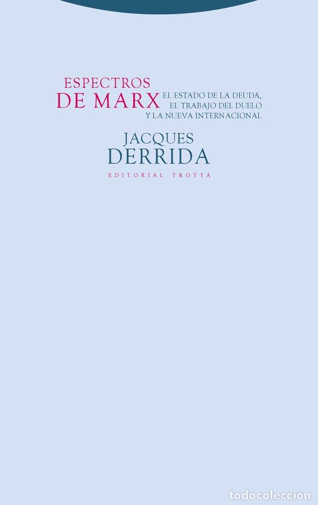 Libri: ESPECTROS DE MARX - DERRIDA, JACQUES