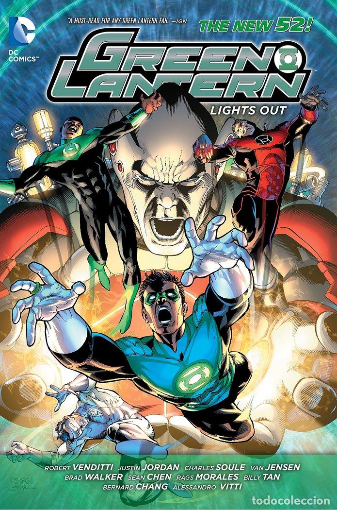 Libri: DC COMICS GREEN LANTERN LIGHTS OUT - AA.VV