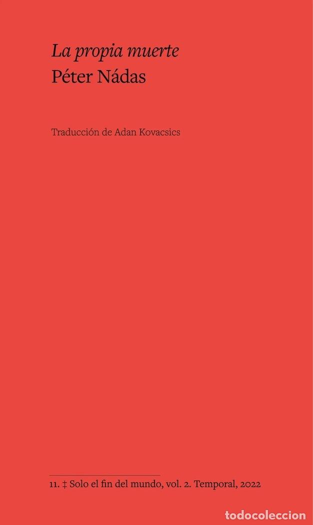 B&uuml;cher: PROPIA MUERTE,LA - NADAS, PETER
