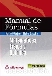 Libros: MANUAL DE FORMULAS MATEMATICAS FISICA Y QUIMICA - GRATNER, HARLOD