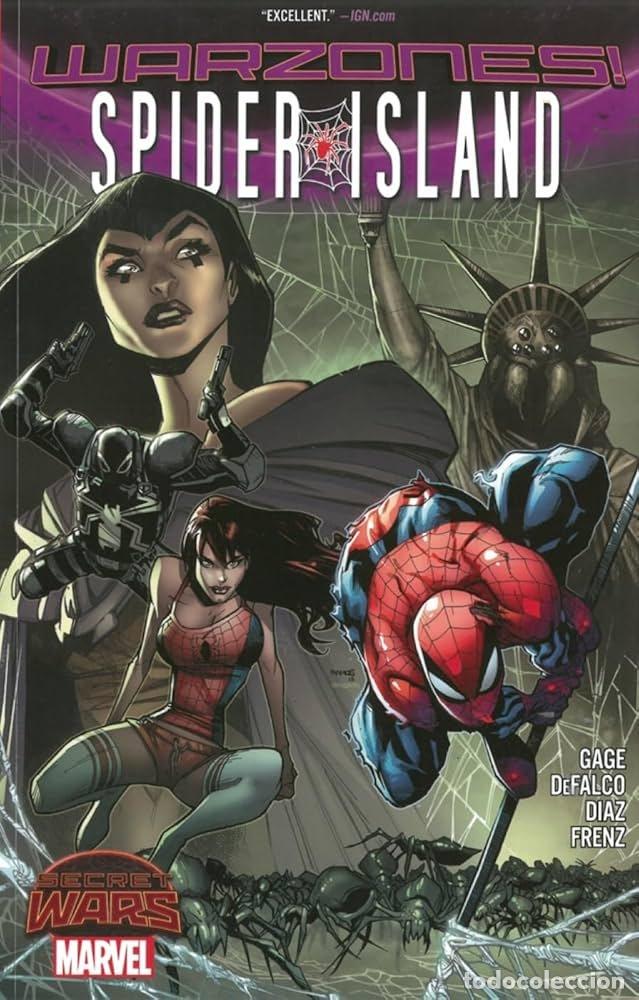Libros: MARVEL SPIDER ISLAND WARZONES - AA.VV