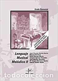 books: LENGUAJE MUSICAL MELODICO 2 LENGUAJE N/E - GARCIA GARCIA, JUAN VICENTE