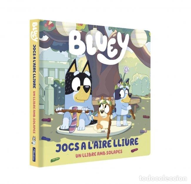 B&uuml;cher: BLUEY LLIBRE DE CARTRO AMB SOLAPES JOC A L'AIRE LLIURE - BLUEY