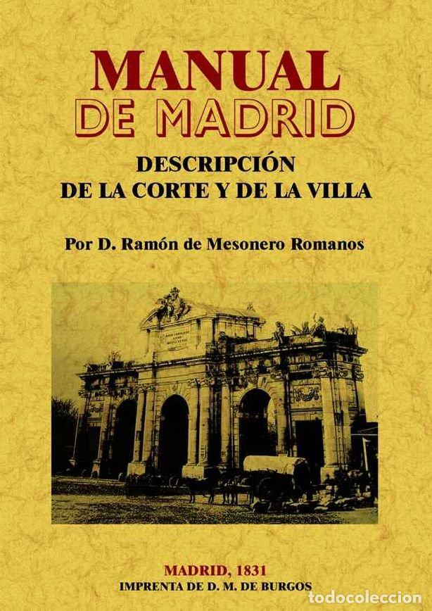 Livres: MANUAL DE MADRID - MESONERO ROMANOS, RAMON DE
