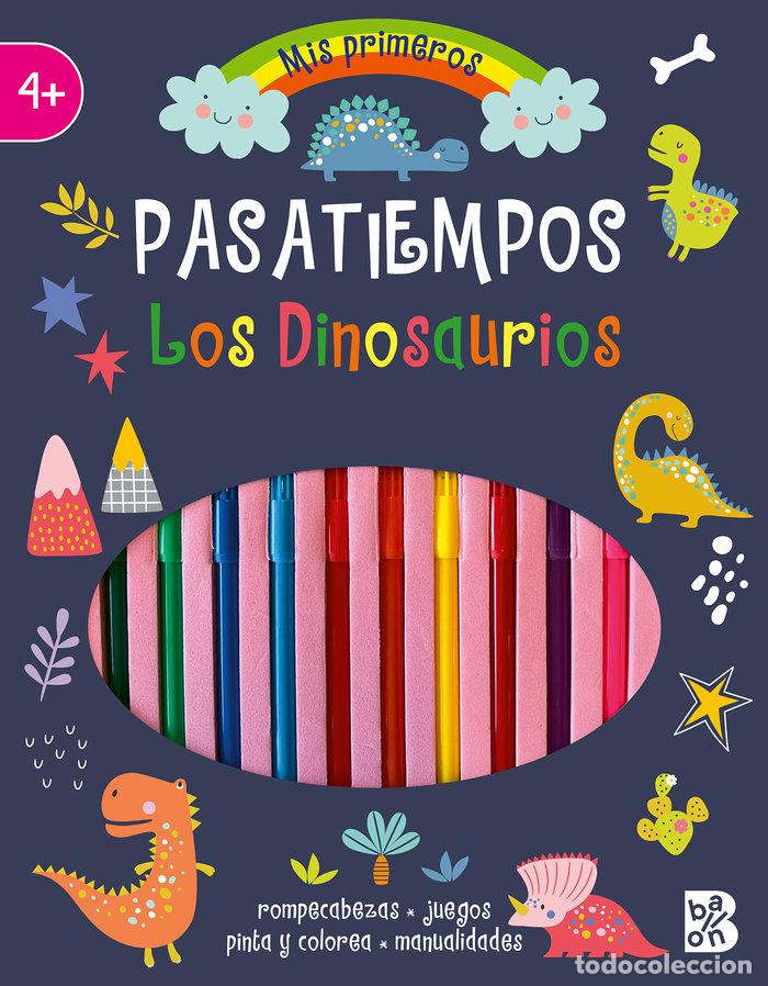 books: PASATIEMPOS CON ROTULADORES-LOS DINOSAURIOS - BALLON