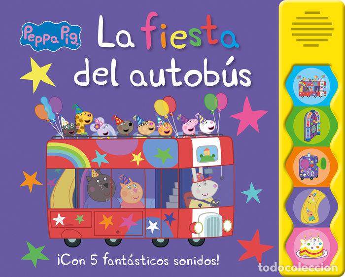 B&uuml;cher: PEPPA PIG LIBRO CON SONIDOS LA FIESTA DEL AUTOBUS - HASBRO
