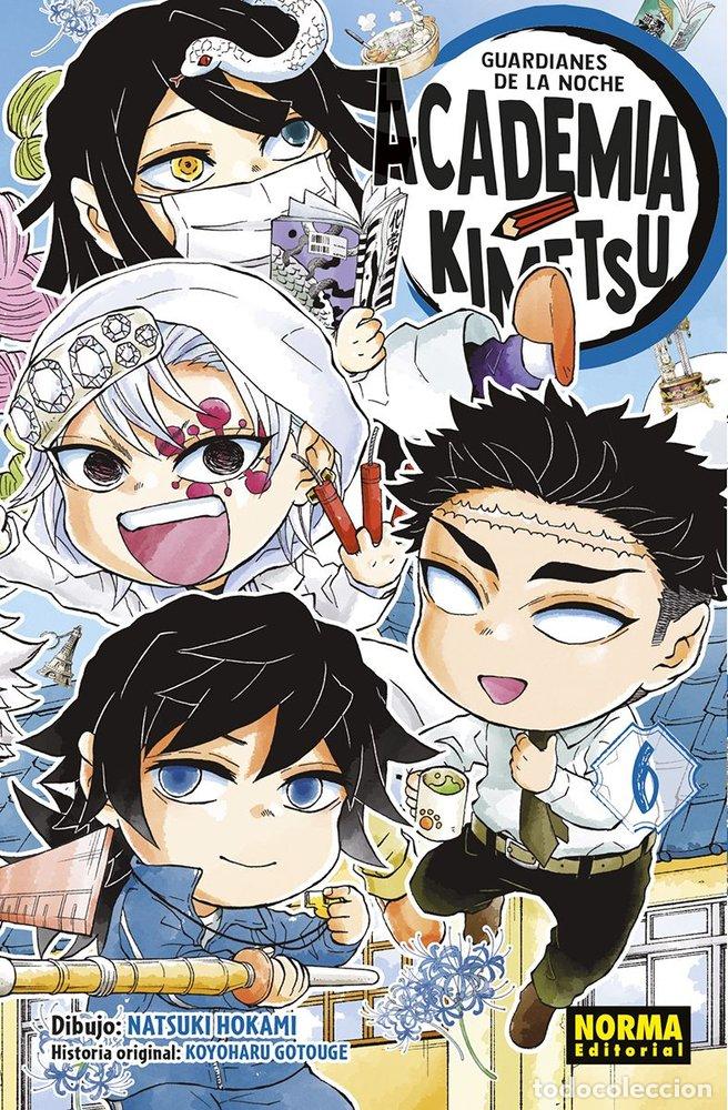 Libri: GUARDIANES DE LA NOCHE ACADEMIA KIMETSU 6 - GOTOUGE, KOYOHARU