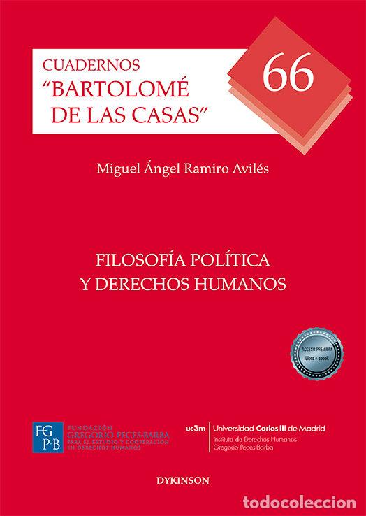 Livres: FILOSOFIA POLITICA Y DERECHOS HUMANOS - RAMIRO AVILES, MIGUEL ANGEL