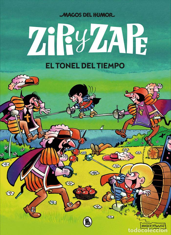 Livres: ZIPI Y ZAPE EL TONEL DEL TIEMPO - MAGOS DEL HUMOR 14 - ESCOBAR, JOSEP