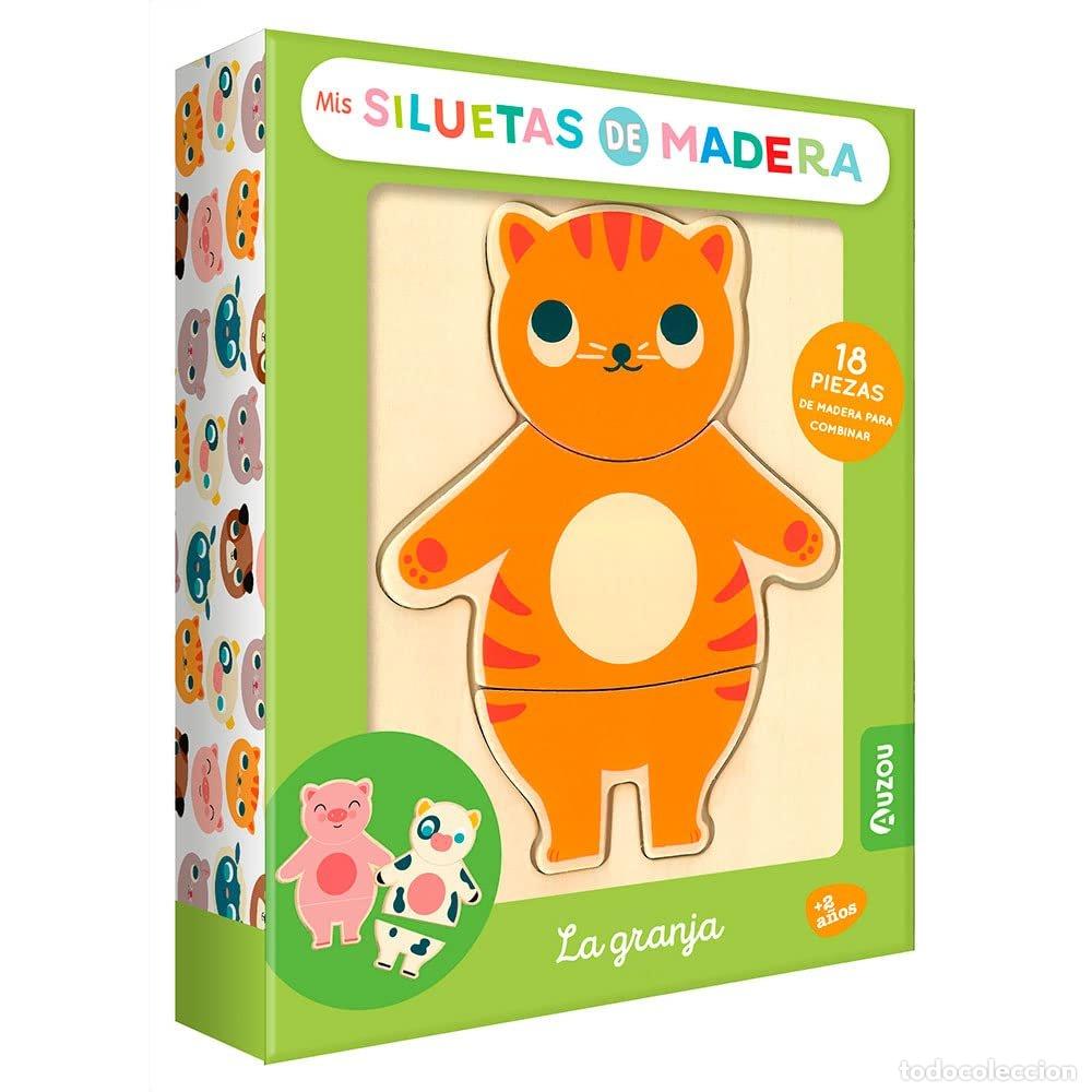 Libros: LA GRANJA SILUETAS DE MADERA - AA.VV