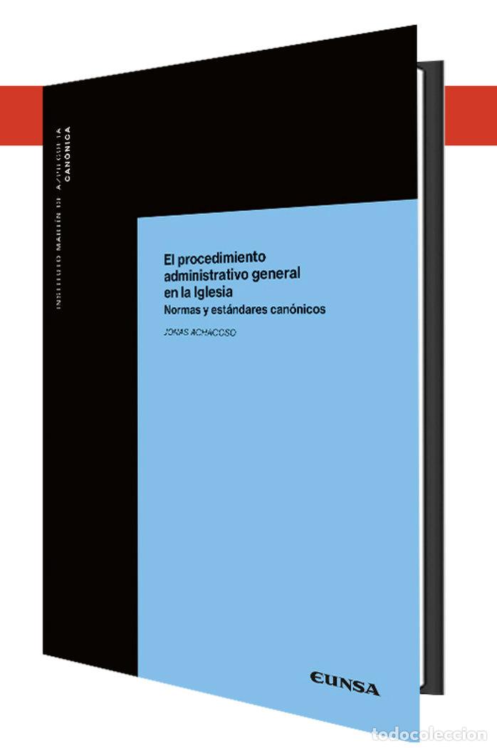 B&uuml;cher: EL PROCEDIMIENTO ADMINISTRATIVO GENERAL EN LA IGLESIA - ACHACOSO, JONAS