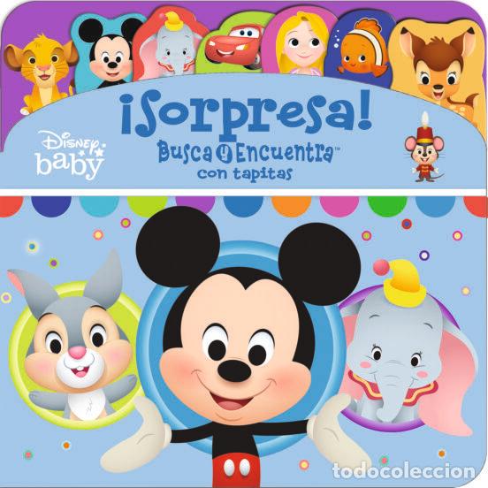 Libros: SORPRESA BUSCA Y ENCUENTRA CON TAPITAS DISNEY BABY - DISNEY BABY