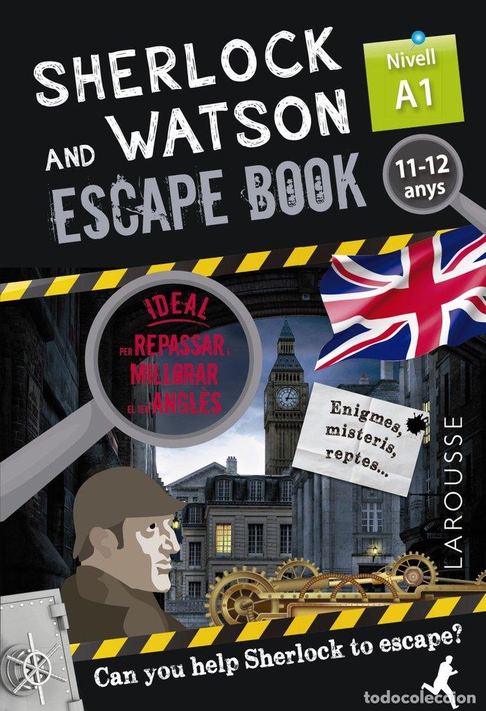 Libros: SHERLOCK & WATSON ESCAPE BOOK PER REPA CAT - SAINT-MARTIN, GILLES