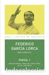 Libros: OBRA COMPLETA I POESIA 1 - GARCIA LORCA, FEDERICO