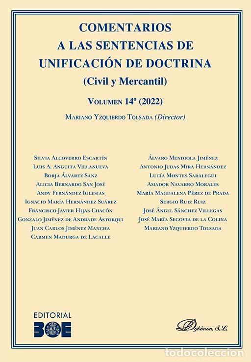 Libros: COMENTARIOS A LAS SENTENCIAS DE UNIFICACION DE DOCTRINA (CIV - .