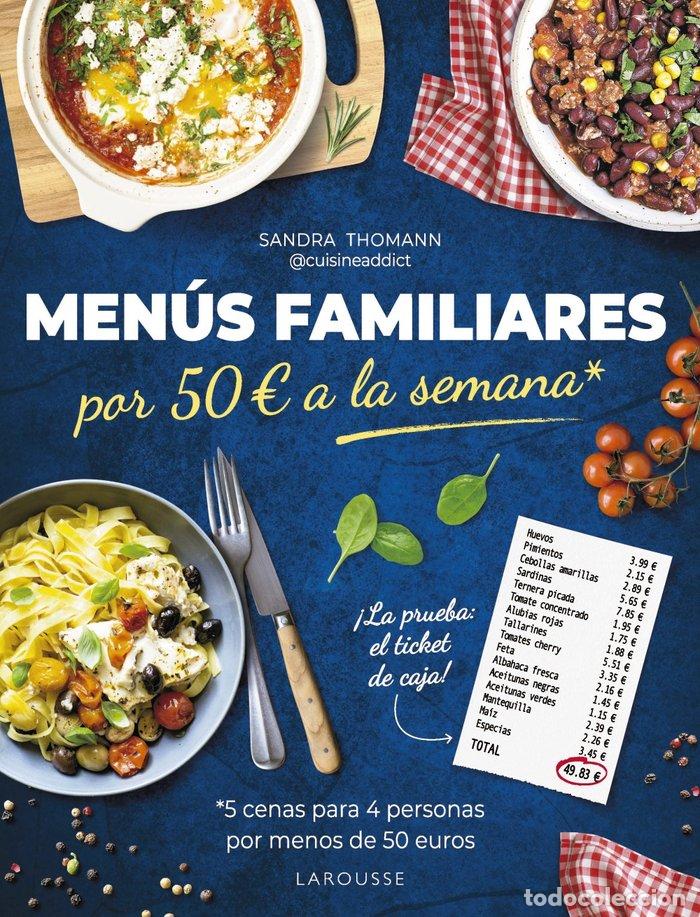 books: MENUS FAMILIARES POR 50 EUROS A LA SEMANA - THOMANN, SANDRA