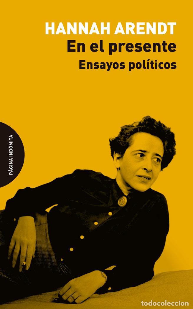 books: EN EL PRESENTE - HANNAH ARENDT