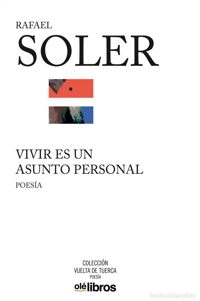 Livros: VIVIR ES UN ASUNTO PERSONAL - SOLER MEDEM, RAFAEL