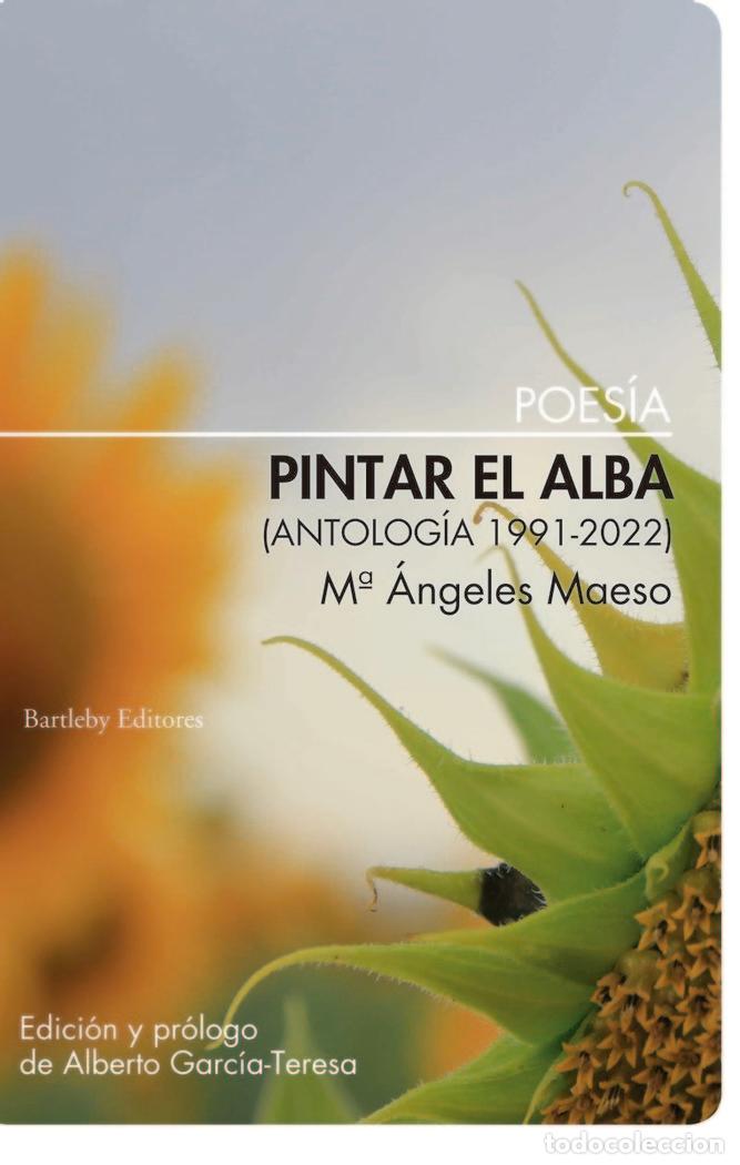Libros: PINTAR EL ALBA ANTOLOGIA 1991 2022 - MAESO, MARIA ANGELES