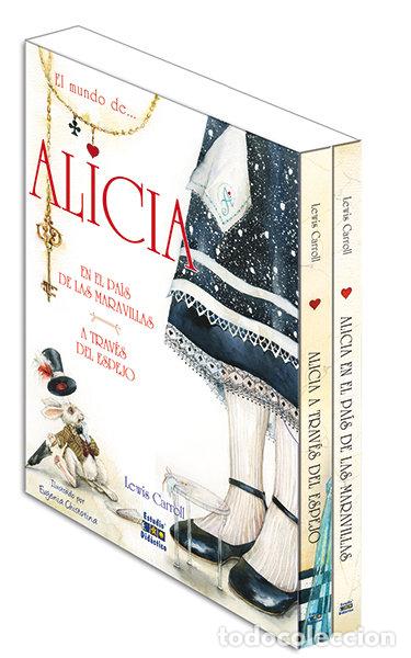 Libros: ESTUCHE EL MUNDO DE ALICIA 2 VOLUMENES - CARROLL, LEWIS